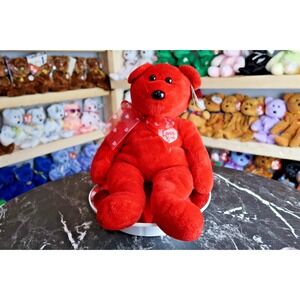 TY Beanie Buddy - Secret the Bear | MWMT | Vintage | Rare